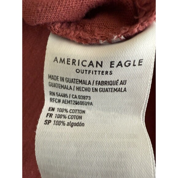 Grateful Dead Ombre Graphic Tee Size S By American Eagle 100% Cotton Orange/Red - Picture 5 of 6